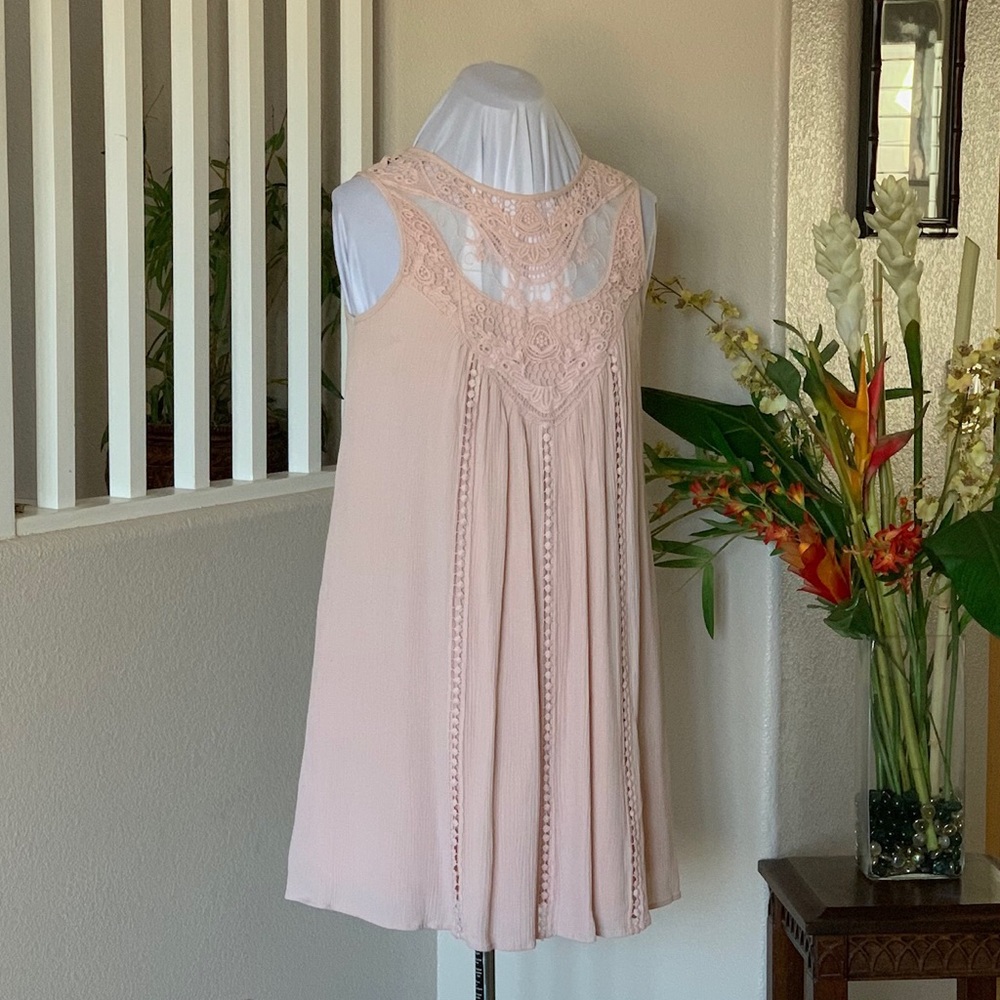 Pink Flowing Summer Dress